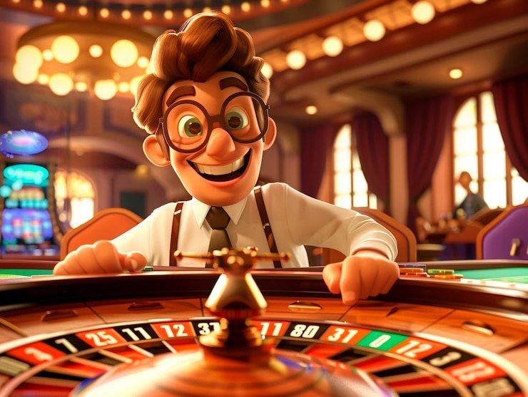 Auto Roulette betting board with number and color selection